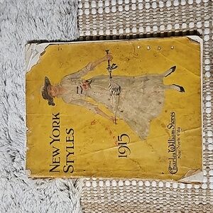 Vintage 1915 New York Styles Catalog